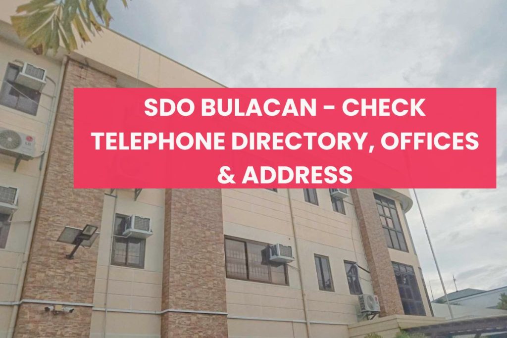 SDO Bulacan - Check Telephone Directory, Offices & Address